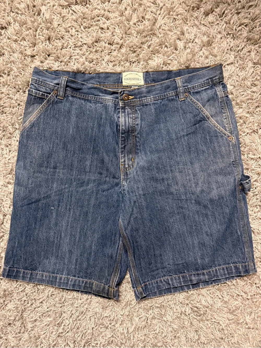 2000s Carpenter High Sierra Jean Shorts Jorts Sz 40